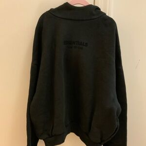 Black Essentials Fear of God hoodie Youth Size 10